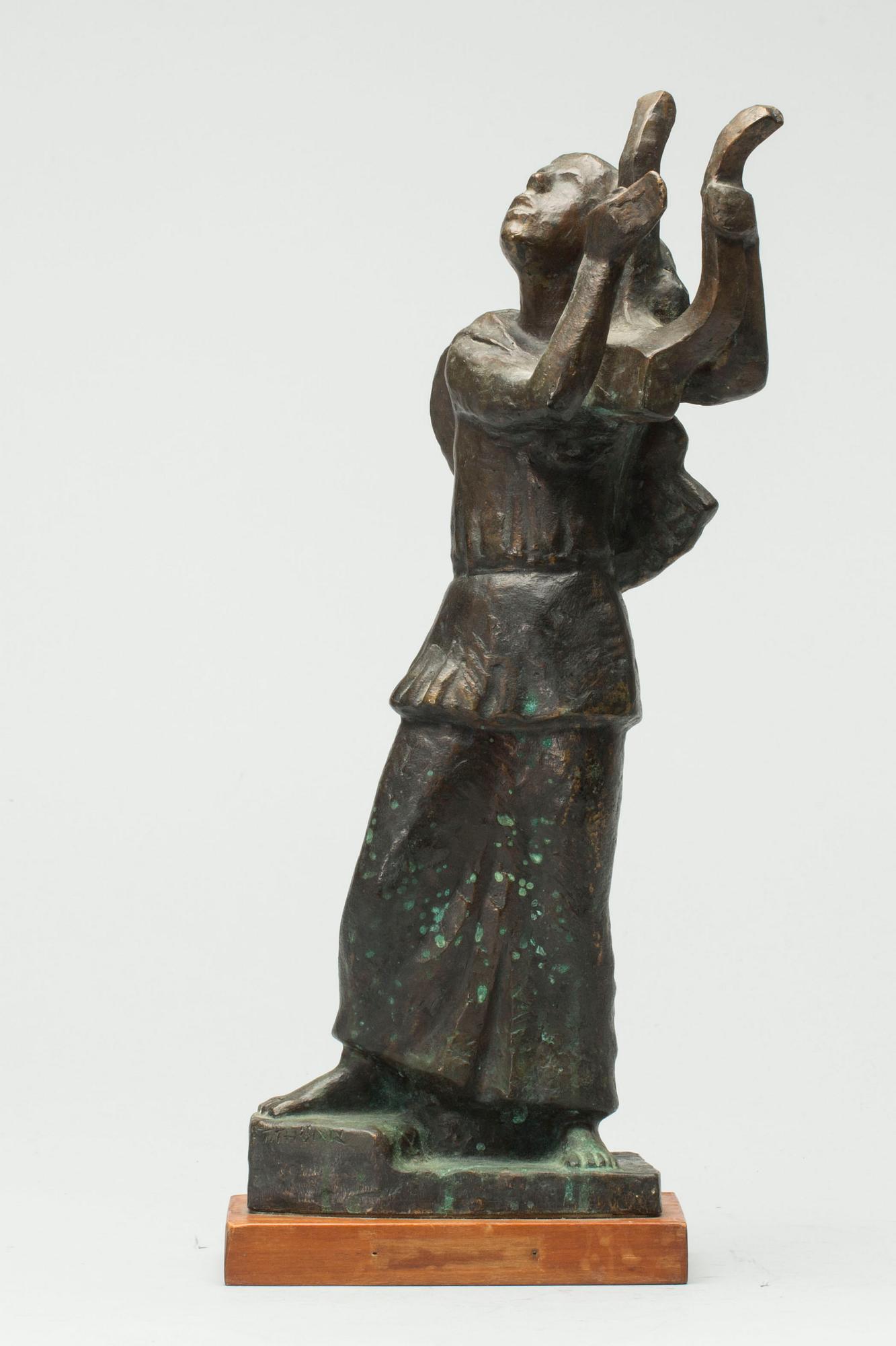 THURE THÖRN, brons. 1900-tal.