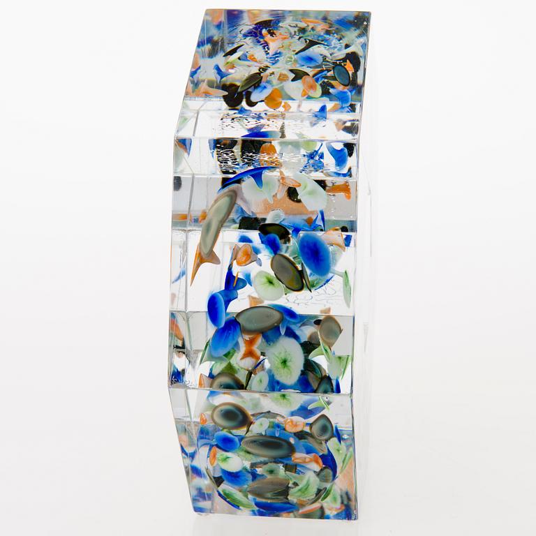 OIVA TOIKKA, a 'Liplatus' glass sculptur signed Oiva Toikka Iittala 2010 25/30.