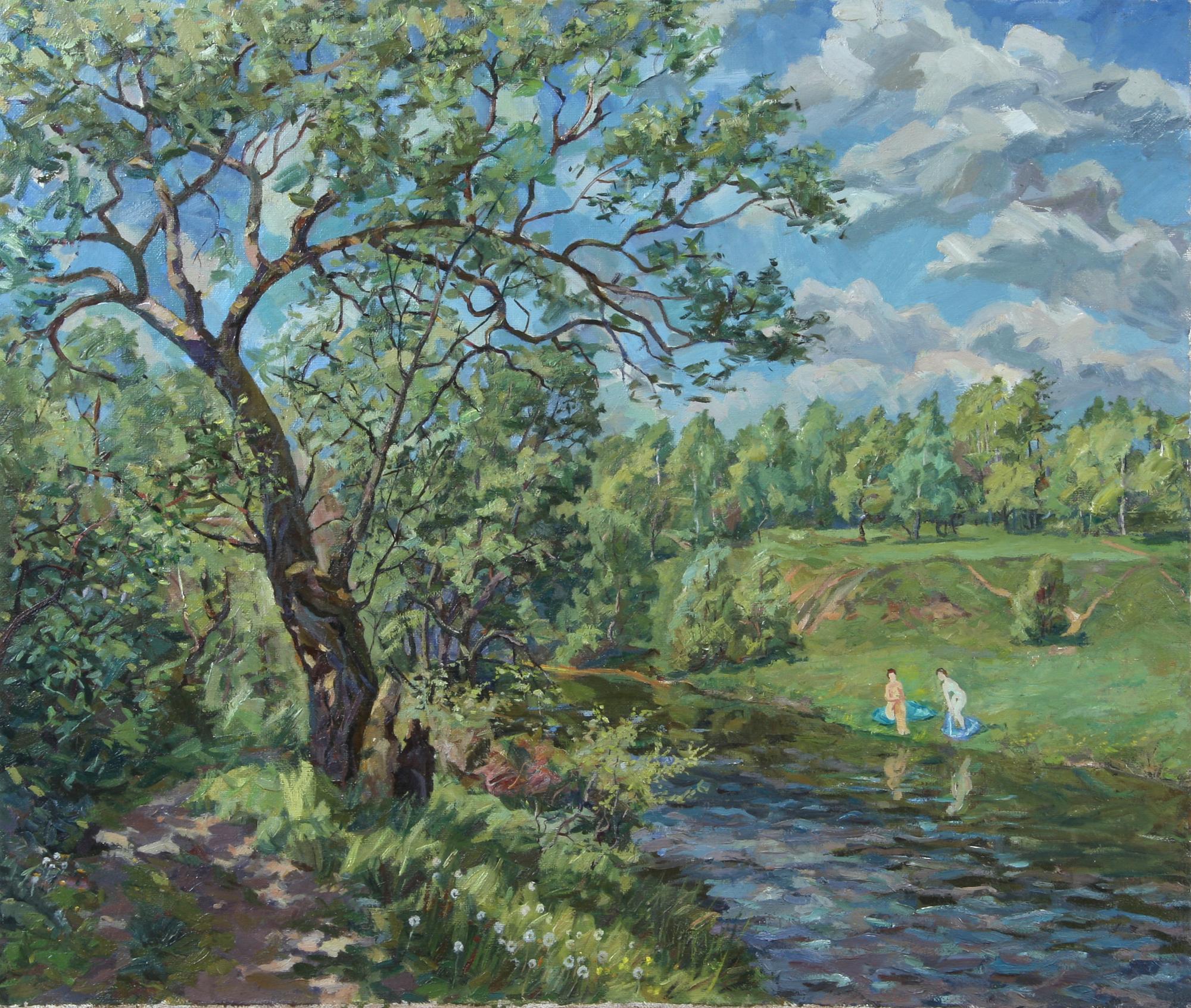 VALERY ROMANENKO, olja på duk.