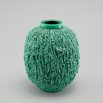 GUNNAR NYLUND, a stoneware vas for Rörstrand, stamp signed.