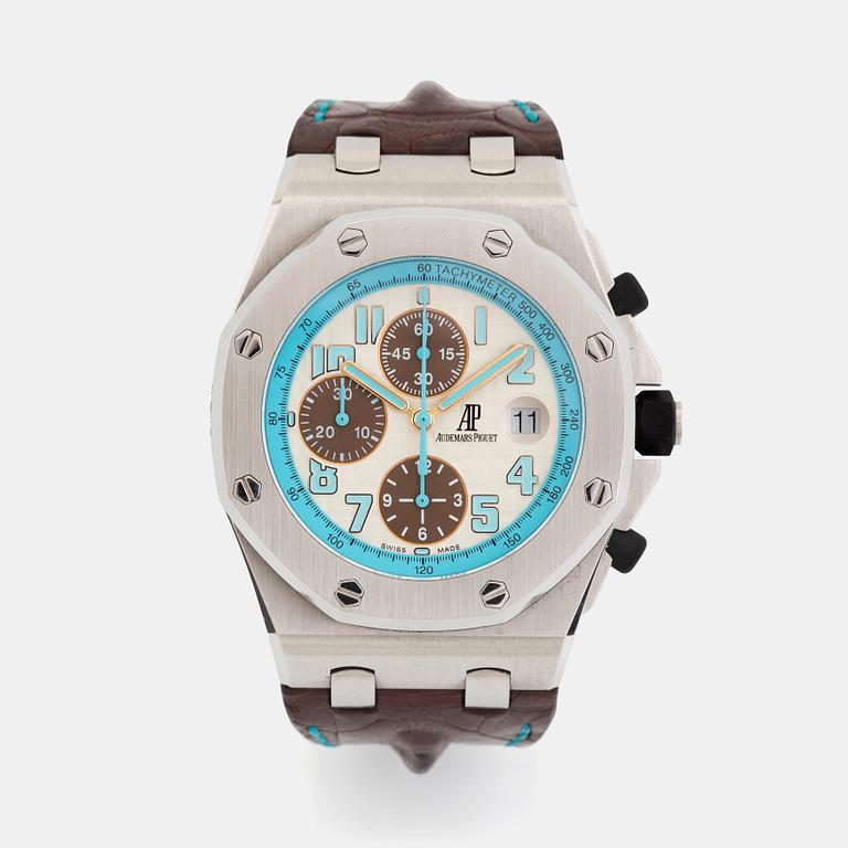 Audemars Piguet, Royal Oak, Offshore, chronograph, "Montauk Highway", "Limited Edition", ca 2010.