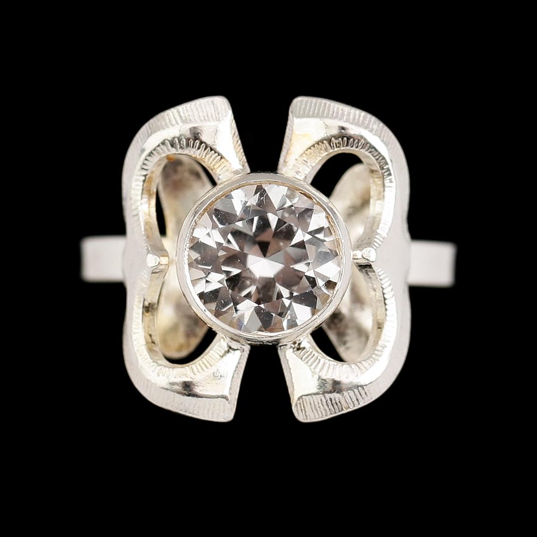 SMYCKEN, 5 st, silver, 1900-talets andra hälft.