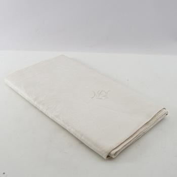 Tablecloths 4 pcs early/mid 20th century damask.