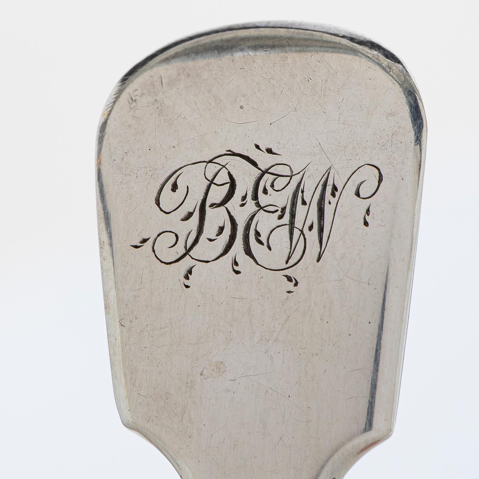 Hyam Hyams, skrin med lock, silver, London, England 1821-1822.