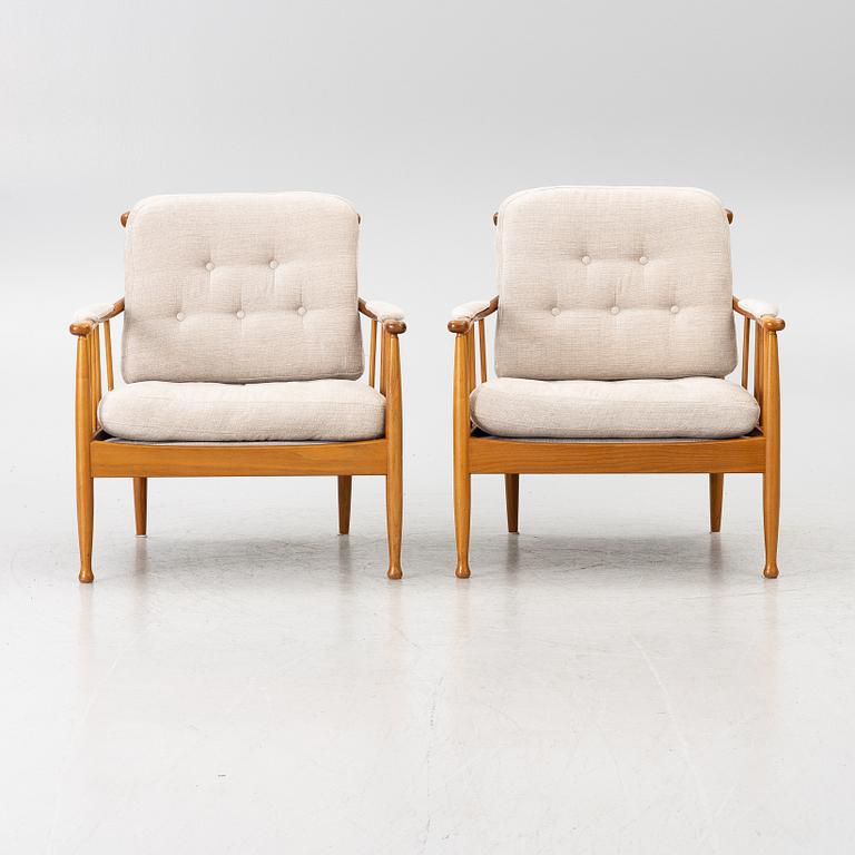 Kerstin Hörlin-Holmquist, A pair of armchairs, 'Skrindan', OPE möbler.