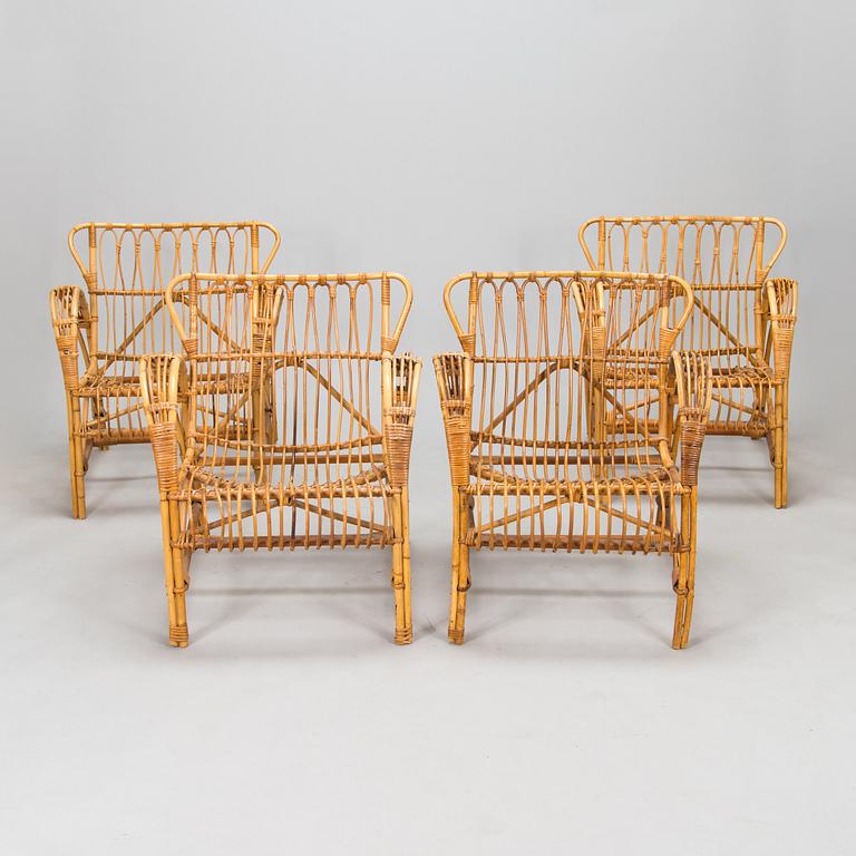 Tuoleja, 4 kpl, 1900-luvun puoliväli.