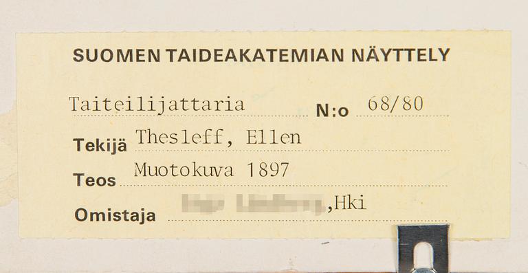 Ellen Thesleff, Muotokuva (Thyra Elisabeth).