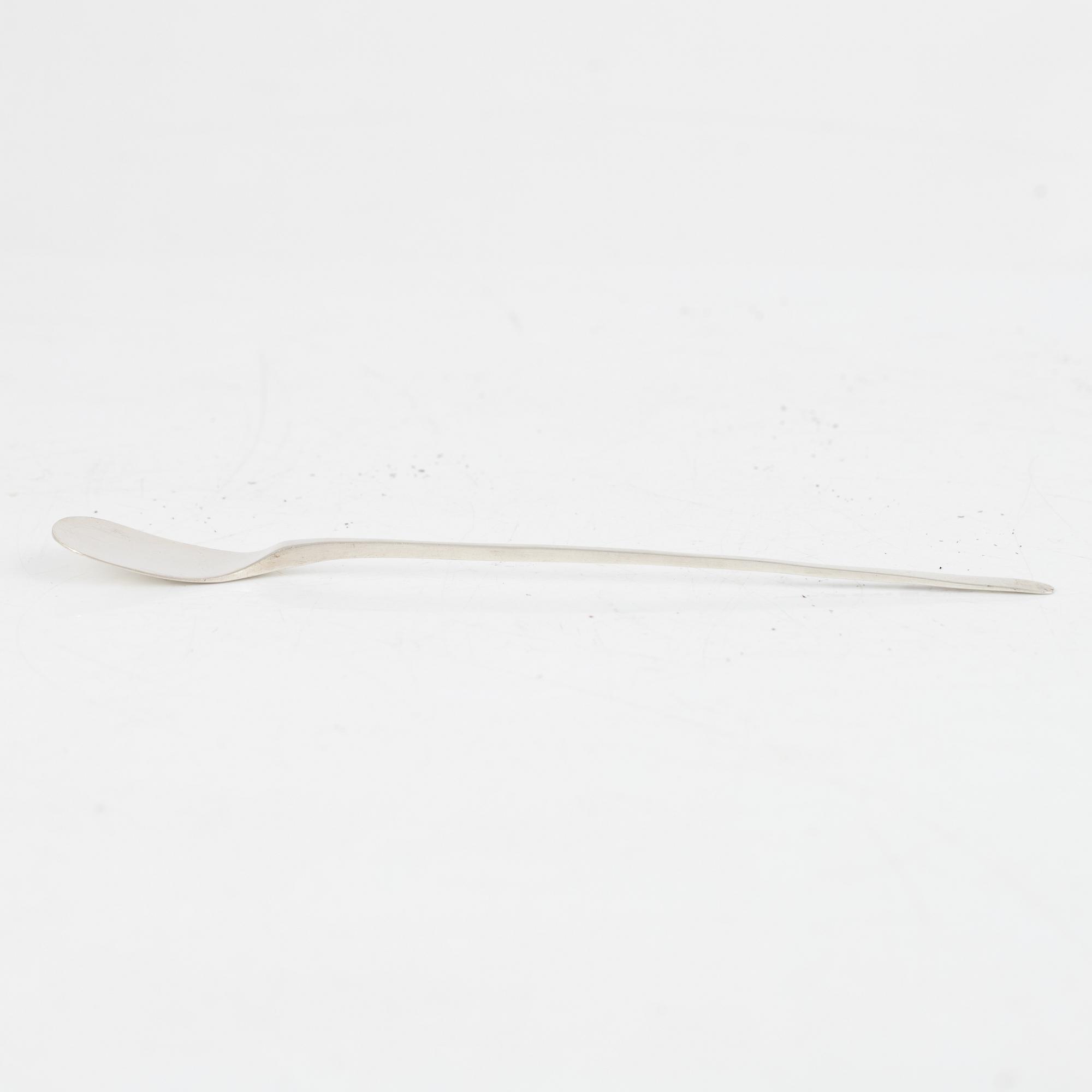 A Swedish sterling silver spoon, mark of Rey Urban, Stockholm 1955.