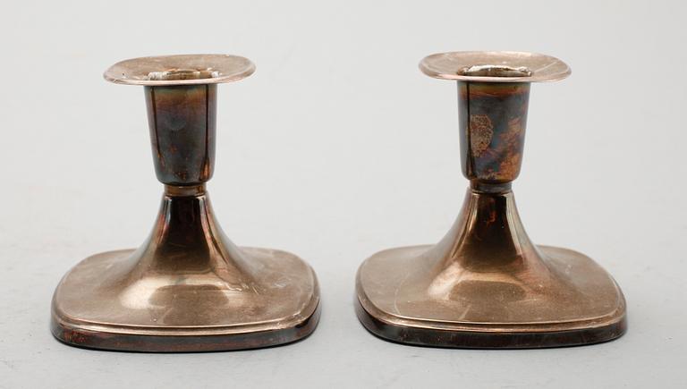 SILVERFÖREMÅL, 5 del, bla T Eldh 1979. Tot vikt ca 100 g.