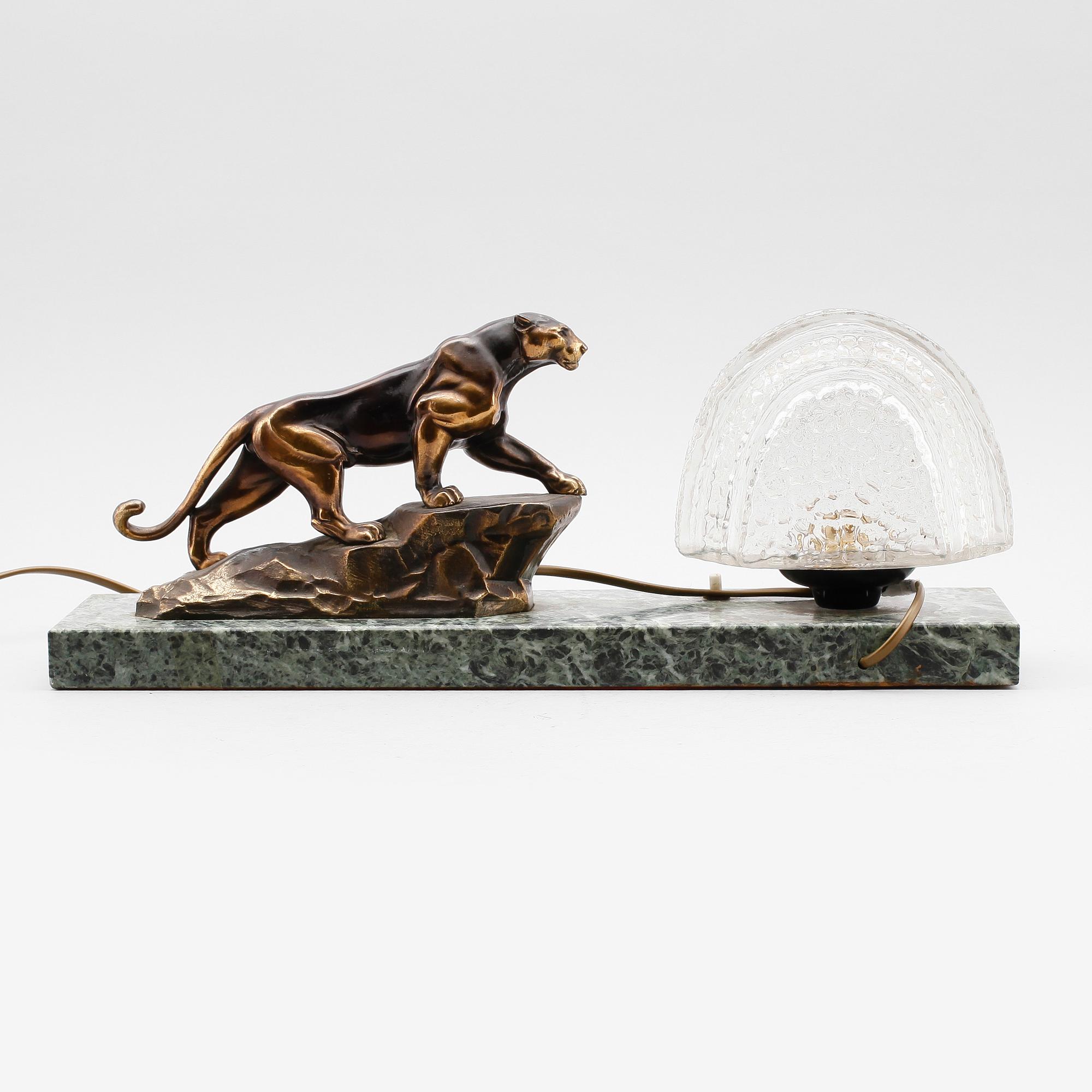 BORDSLAMPA, art déco, 1900-talets första hälft.