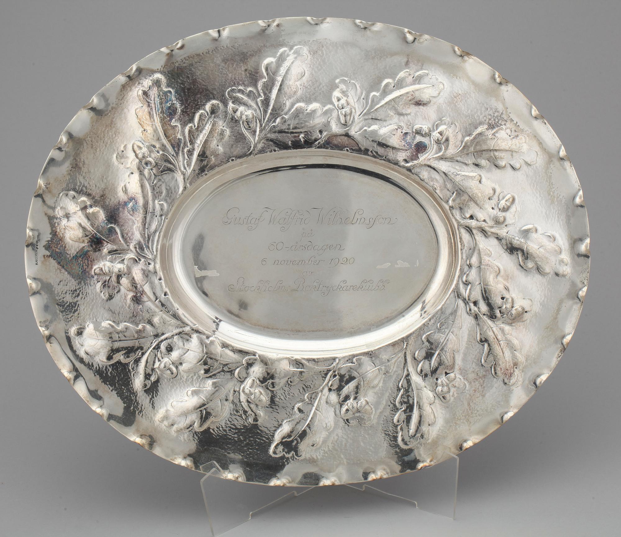 FAT, silver, K Anderson, Stockholm. Total vikt ca 532 g.