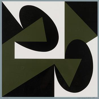 Lars-Gunnar Nordström, silkscreen, signed and dated -88, numbered 90/100.