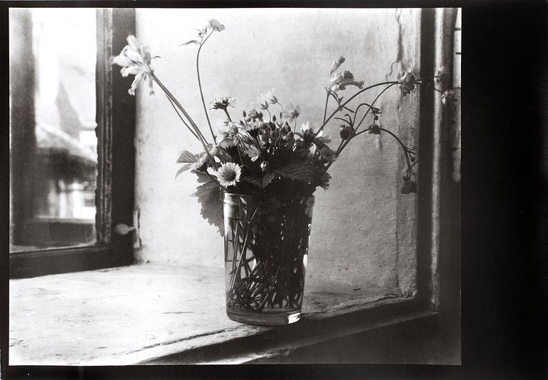 JOSEF SUDEK, silver gelatin fotografi, nummer 8/18 ur Mappen "Profily", från 1980.