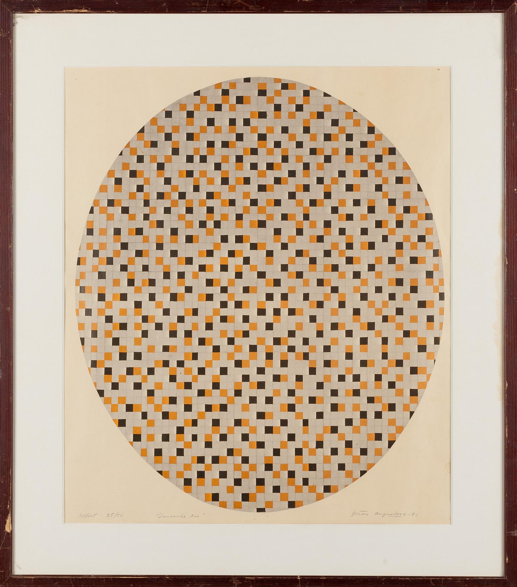 Göran Augustson, offset, signed and dated -71, numbered 25/50.