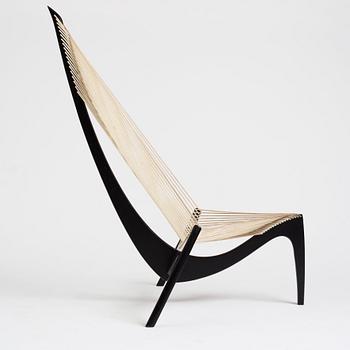 Jørgen Høvelskov, a "The Harp Chair", Christensen & Larsen, Denmark, 1970-80's.