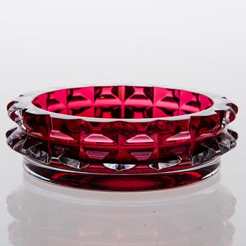 AIMO OKKOLIN, SKÅL, "Serpentin", signerad Riihimäen lasi Oy 68.