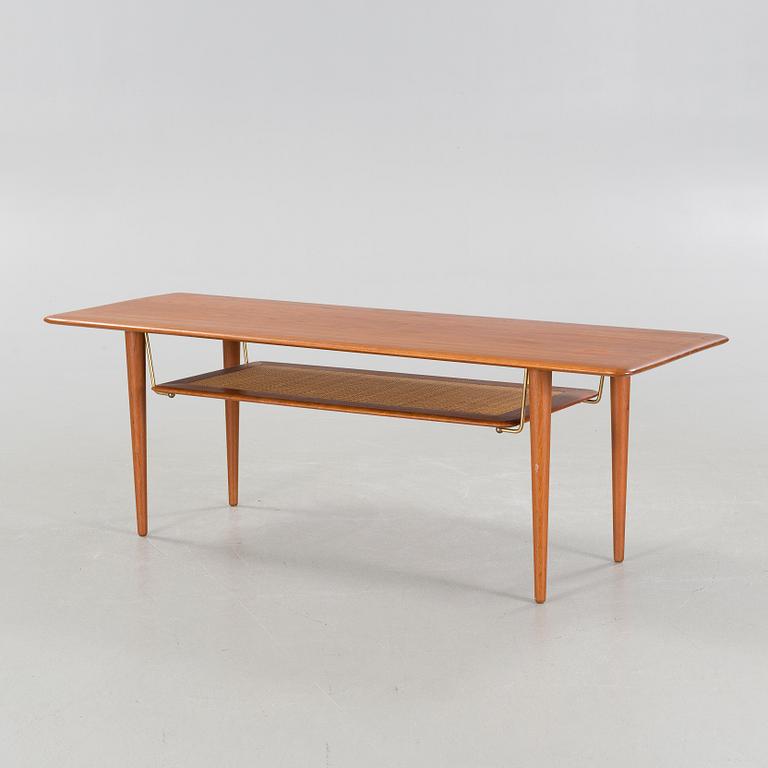 A 1950/60s coffee table, model fd 516, by Peter Hvidt & Orla Molgaard Nielsen for France & Daverkosen, Denmark.