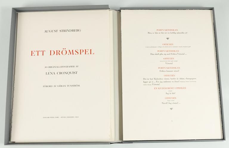 Lena Cronqvist, "August Strindberg, Ett Drömspel".