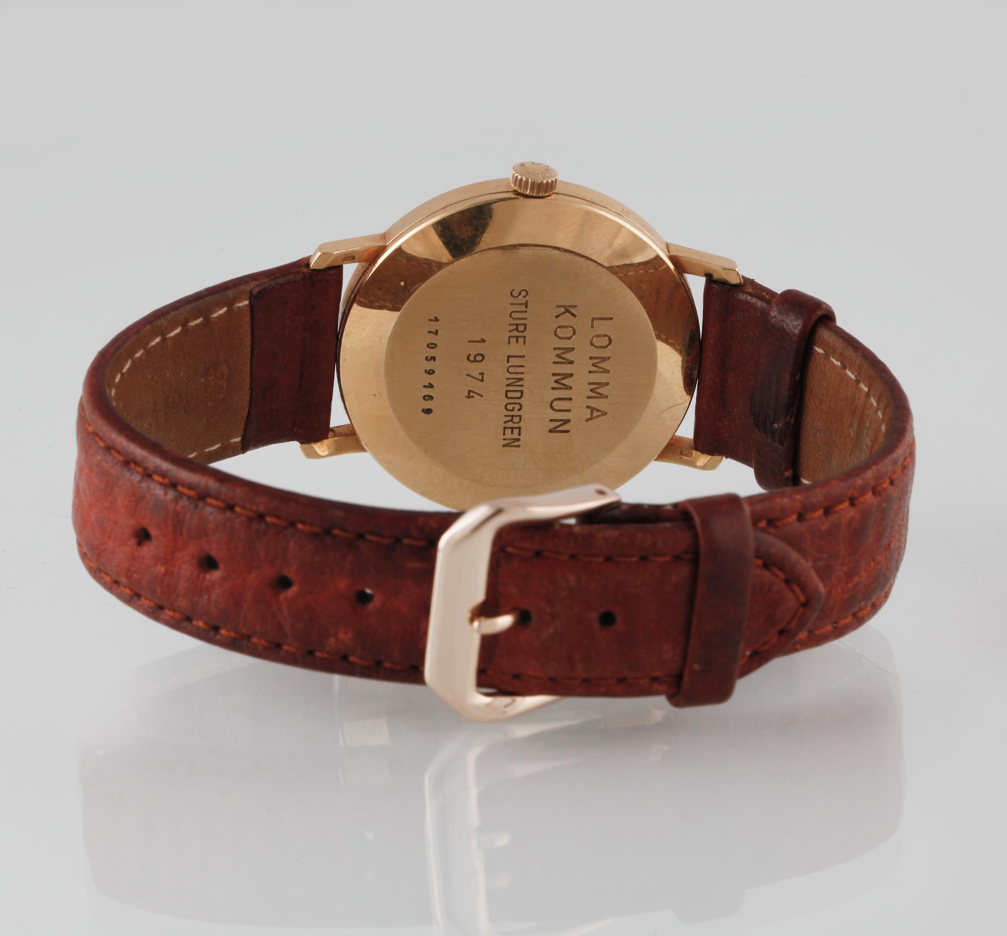 ARMBANDSUR, herr, Longines, 14 k guld, ca 1970-talet,vikt 34,7 g.