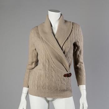 Three sweaters by Ralph Lauren.