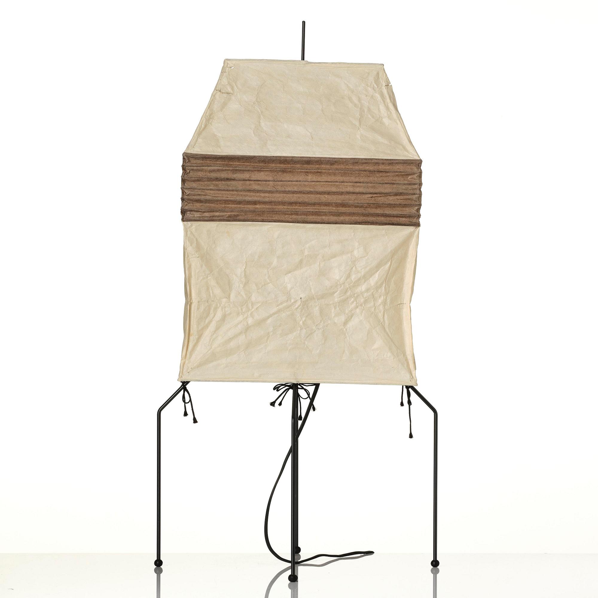 Isamu Noguchi, an "Akari UF1-H" table lamp, Japan, 1980s.