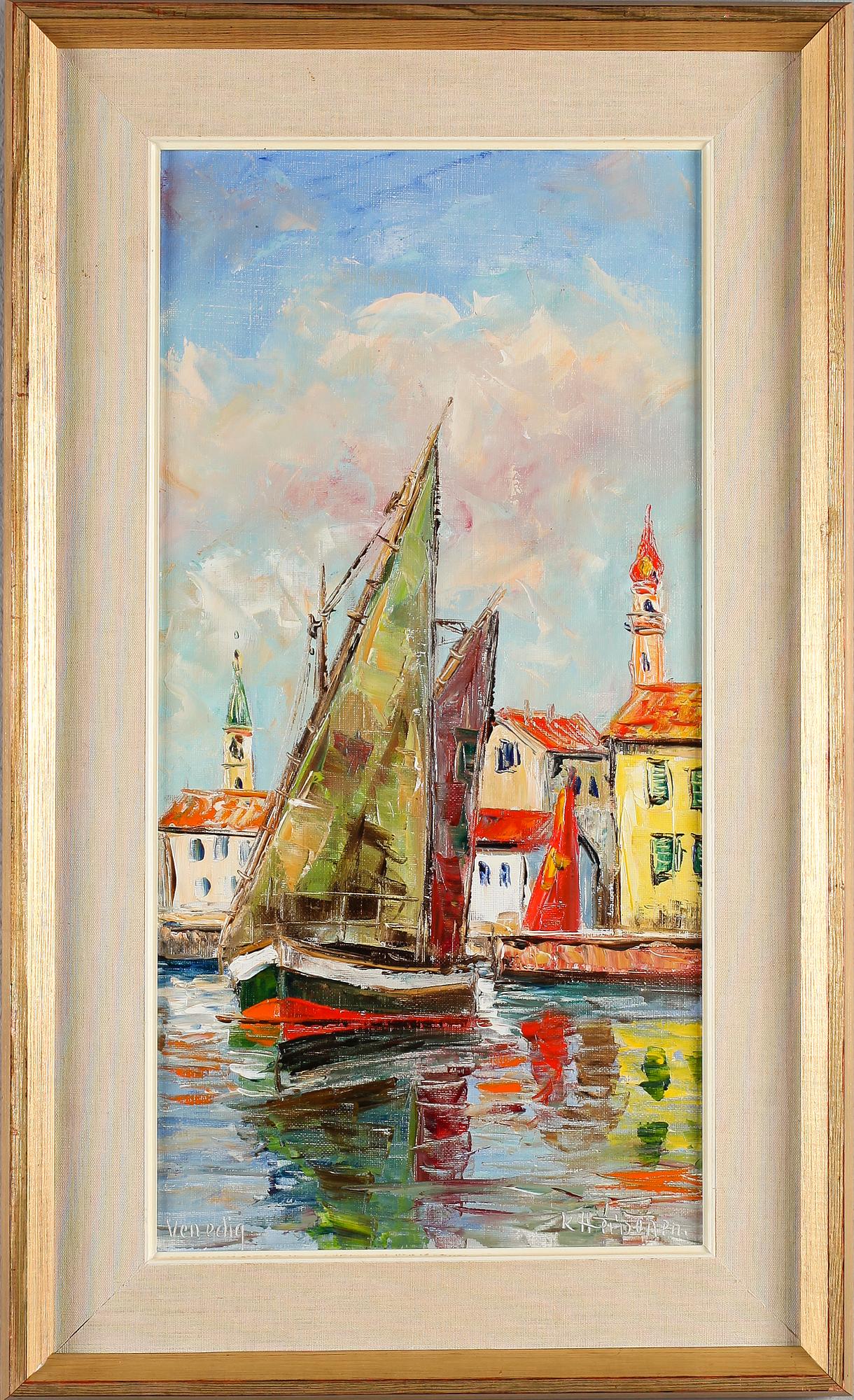 KURT HEIONONEN, olja på duk, signerad.