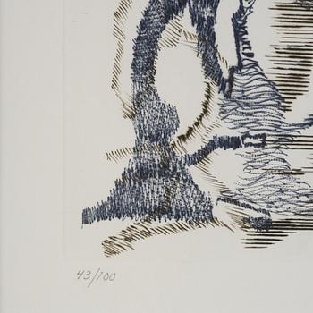 Arman, Untitled from: "Hommage aux Prix Nobel" (The Nobel Prize Portfolio).