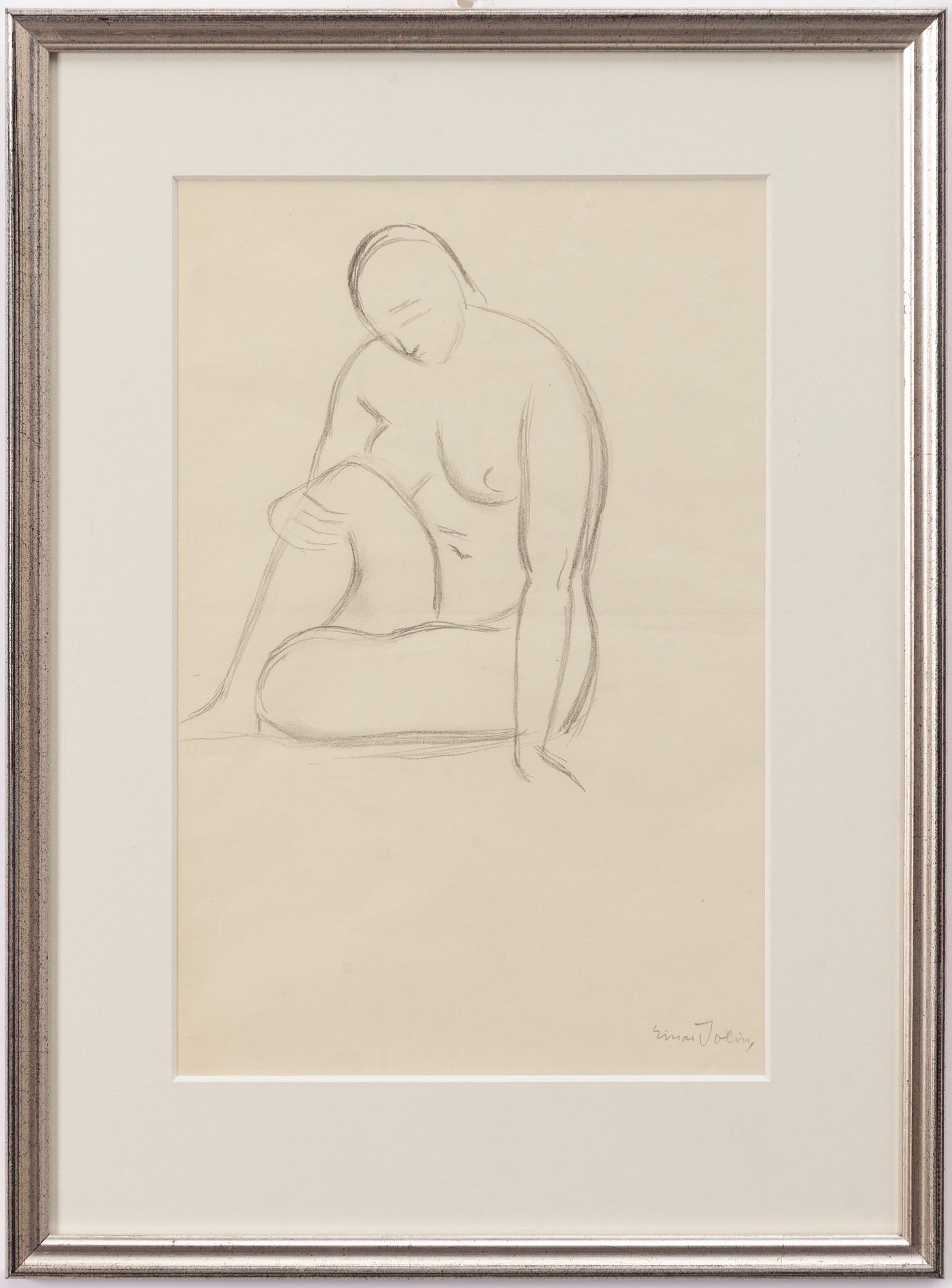 Einar Jolin, Sittande modell.