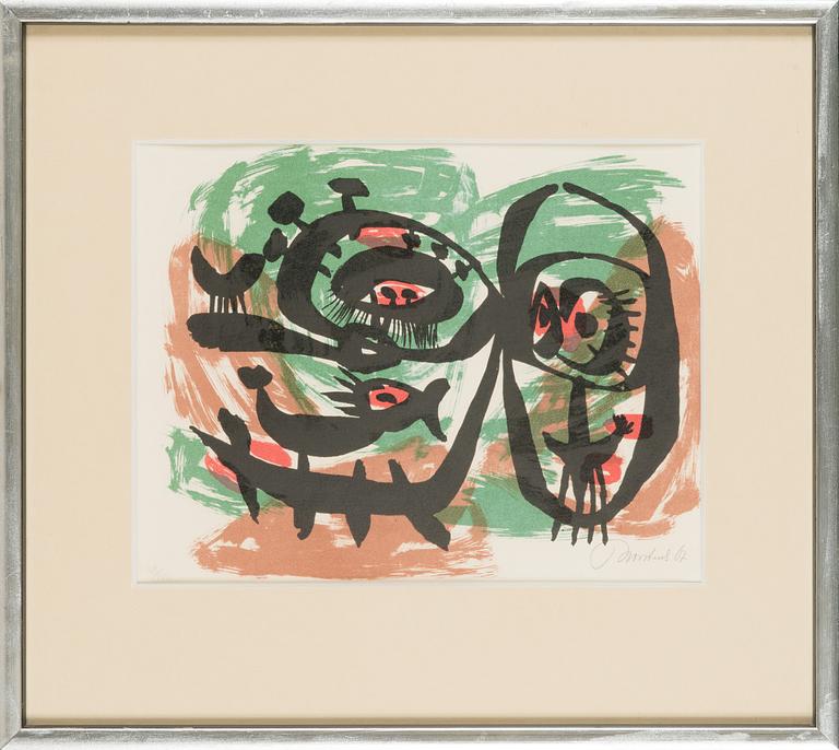 Anton Rooskens, lithograph, signed and dated -67, numbered 38/100.