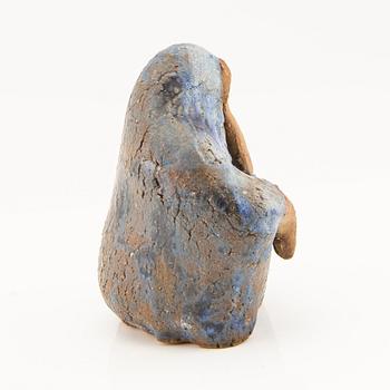 Lisa Larson, unique signed stoneware figurine.