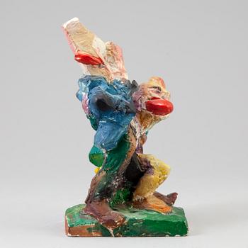 TOMMY ÖSTMAR, sculpture in painted plaster signed and numbered 1/5 dated 1974.