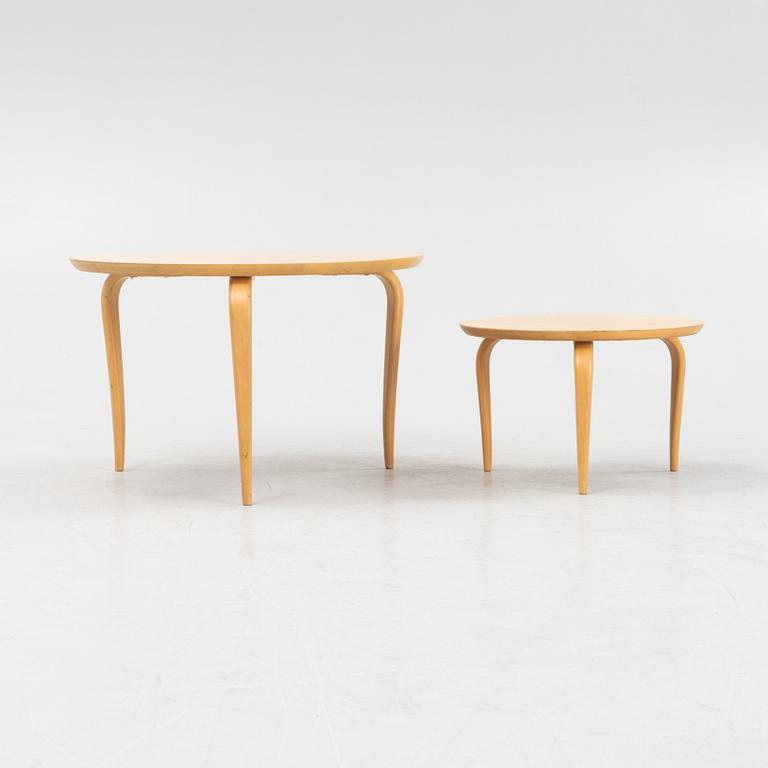 Bruno Mathsson, two 'Annika' tables, Dux.