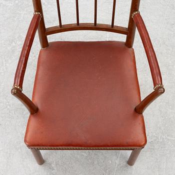 Josef Frank, karmstol, modell 652, Firma Svenskt Tenn.