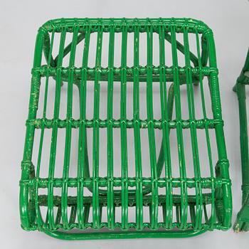 Puutarhatuoli/ lepotuoli, malli  153 ja rahi, malli 1514, Artekin piirustuskonttori, 1950-luvun alku.