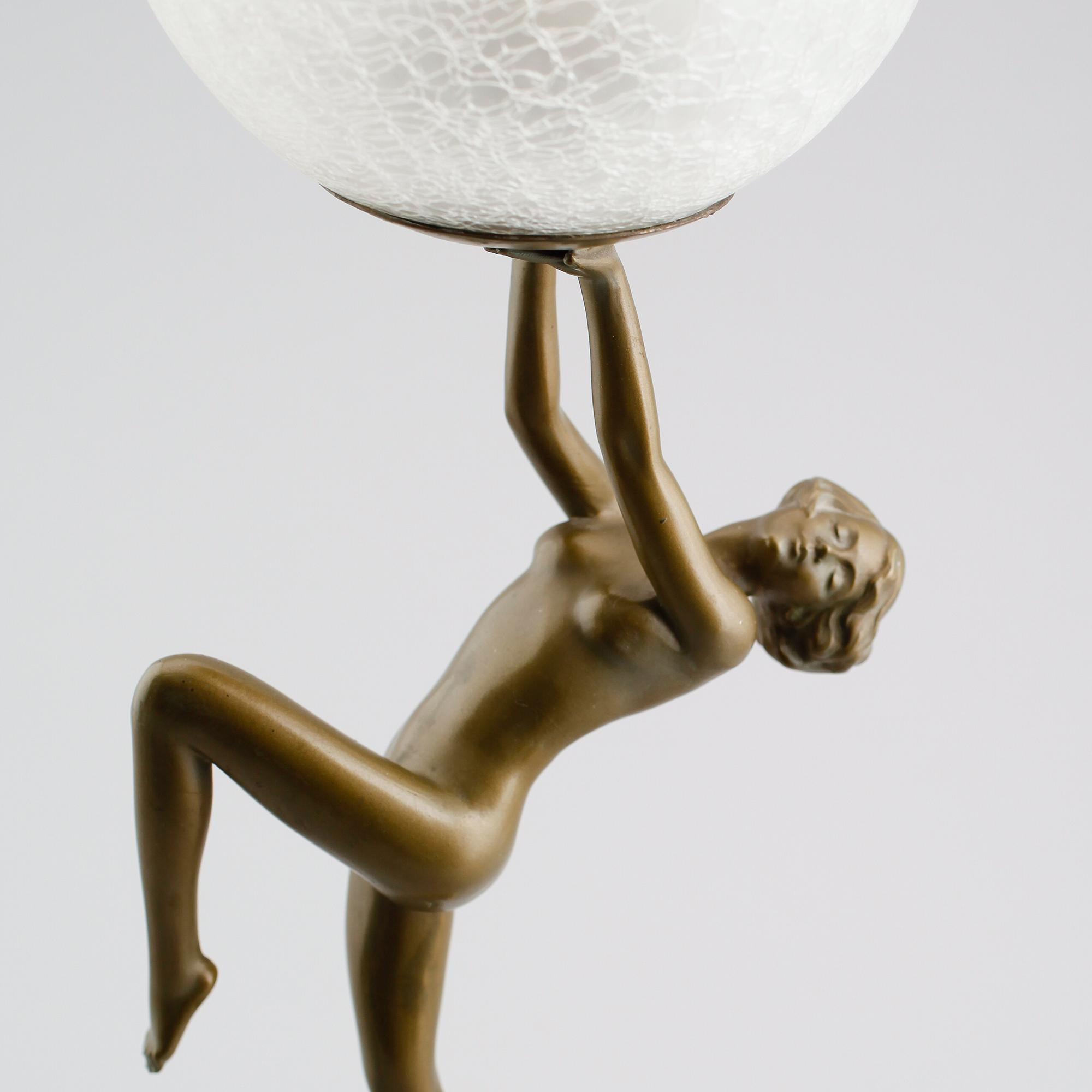 BORDSLAMPA, art déco, 1900-talets första hälft.