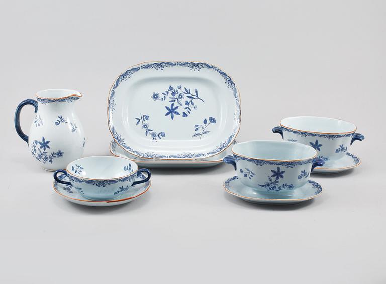 SERVISDELAR, 37 delar, porslin, Ostindia, Rörstrand, 1900-tal.