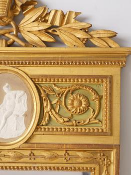 A pair of Late Gustavian mirrors, by Pehr Ljung (1743-1819).