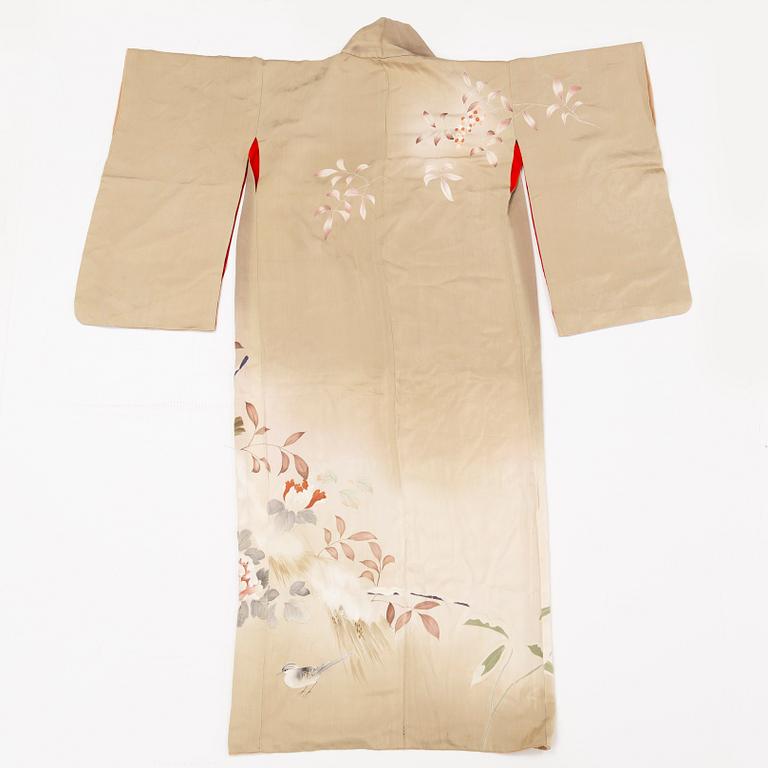 Kimono, siden, Japan, 1900-tal.
