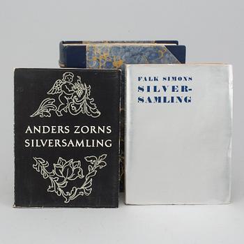 BÖCKER, 3 vol. Silverlitteratur.