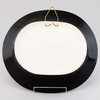 BIRGER KAIPIAINEN, a ceramic bowl, signed Kaipiainen Arabia.