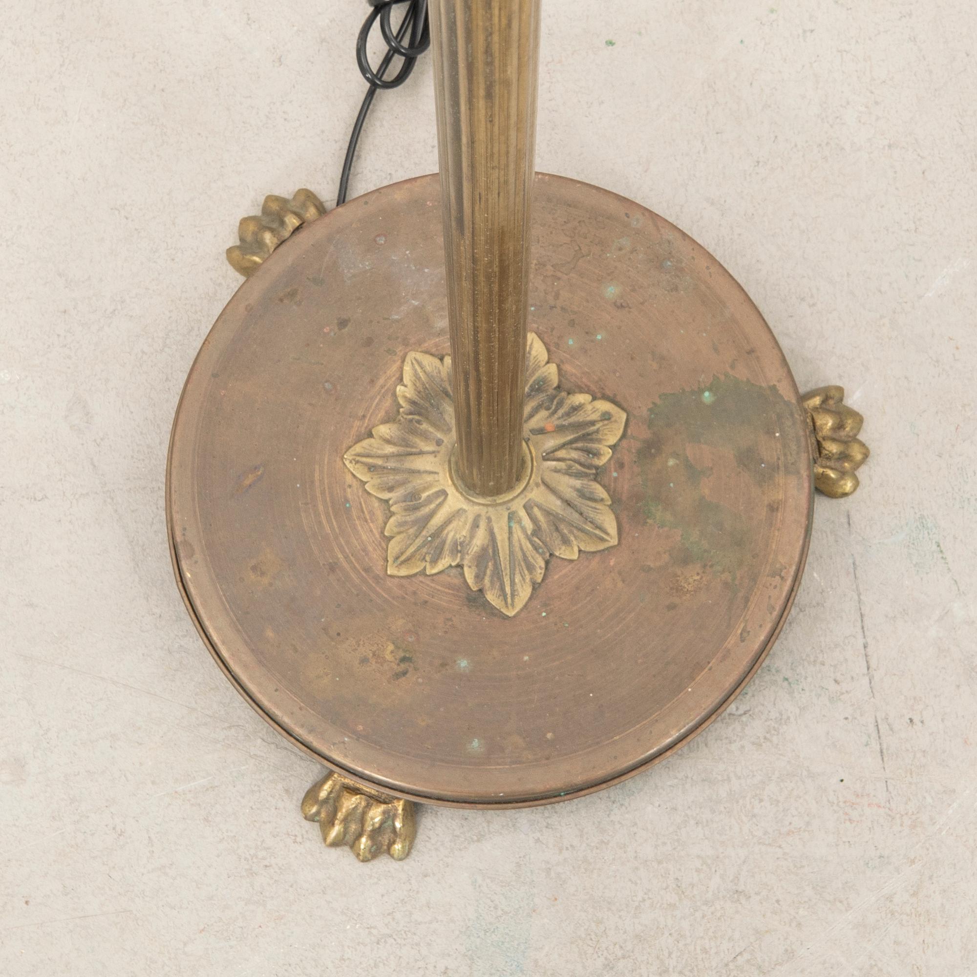 Floor lamp, first half of the 20th century.
