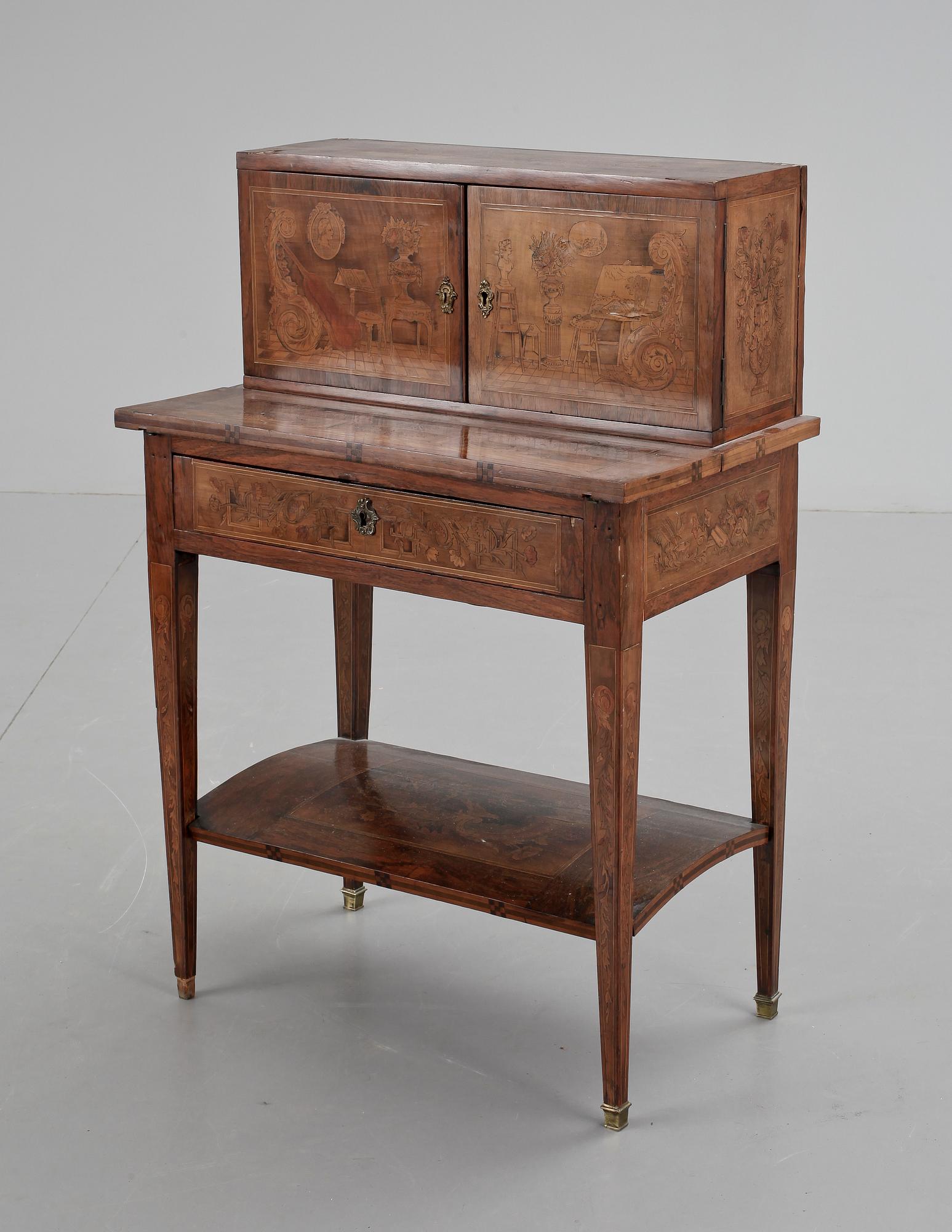 SEKRETÄR, Louis XV-stil, 1800/1900-tal.