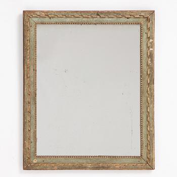 Spegel, gustaviansk, sent 1700-tal.