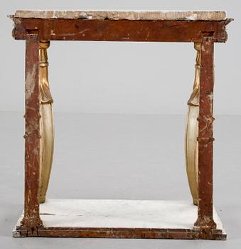 KONSOLBORD, senempire, 1800-talets första hälft.