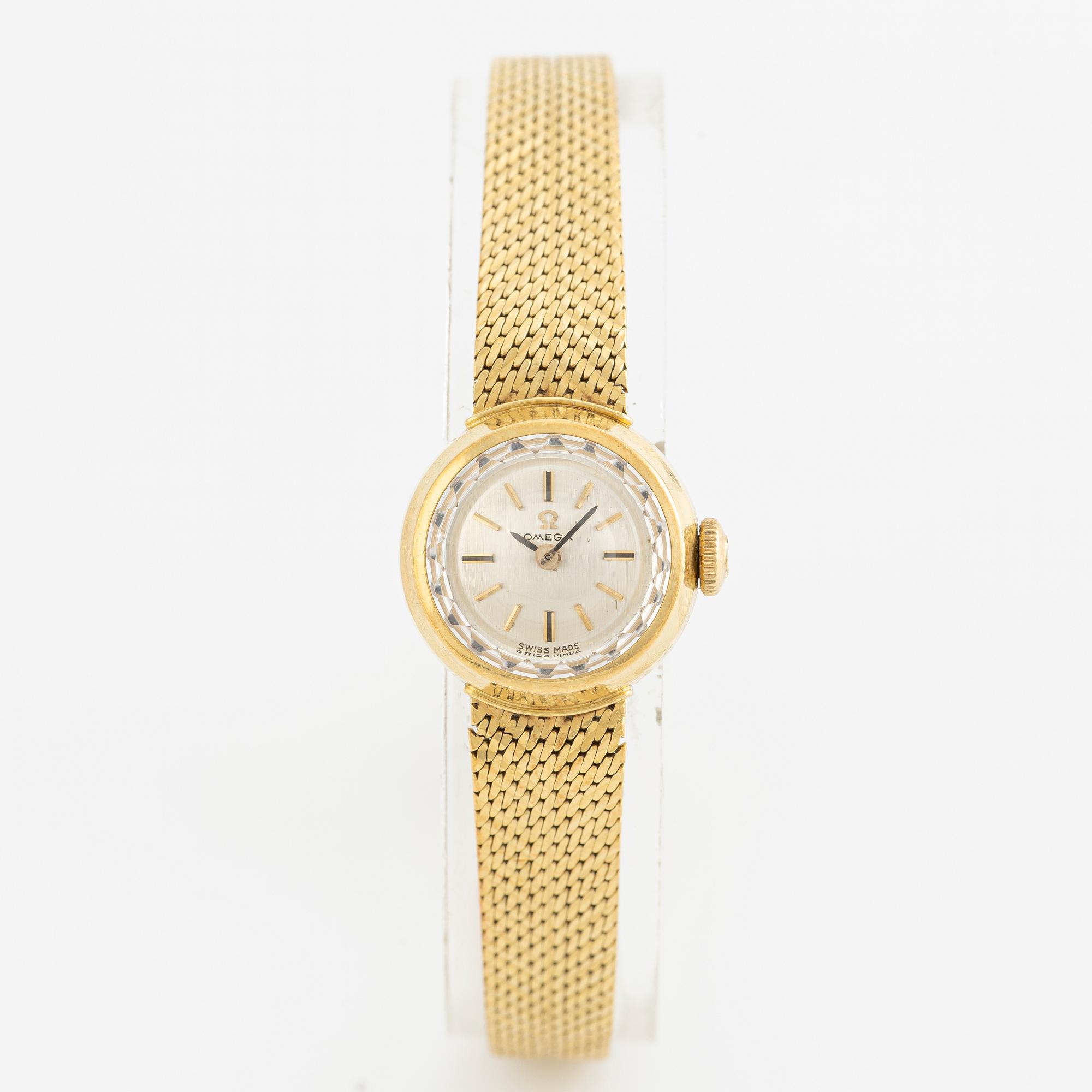 Omega, wristwatch, 17 mm.