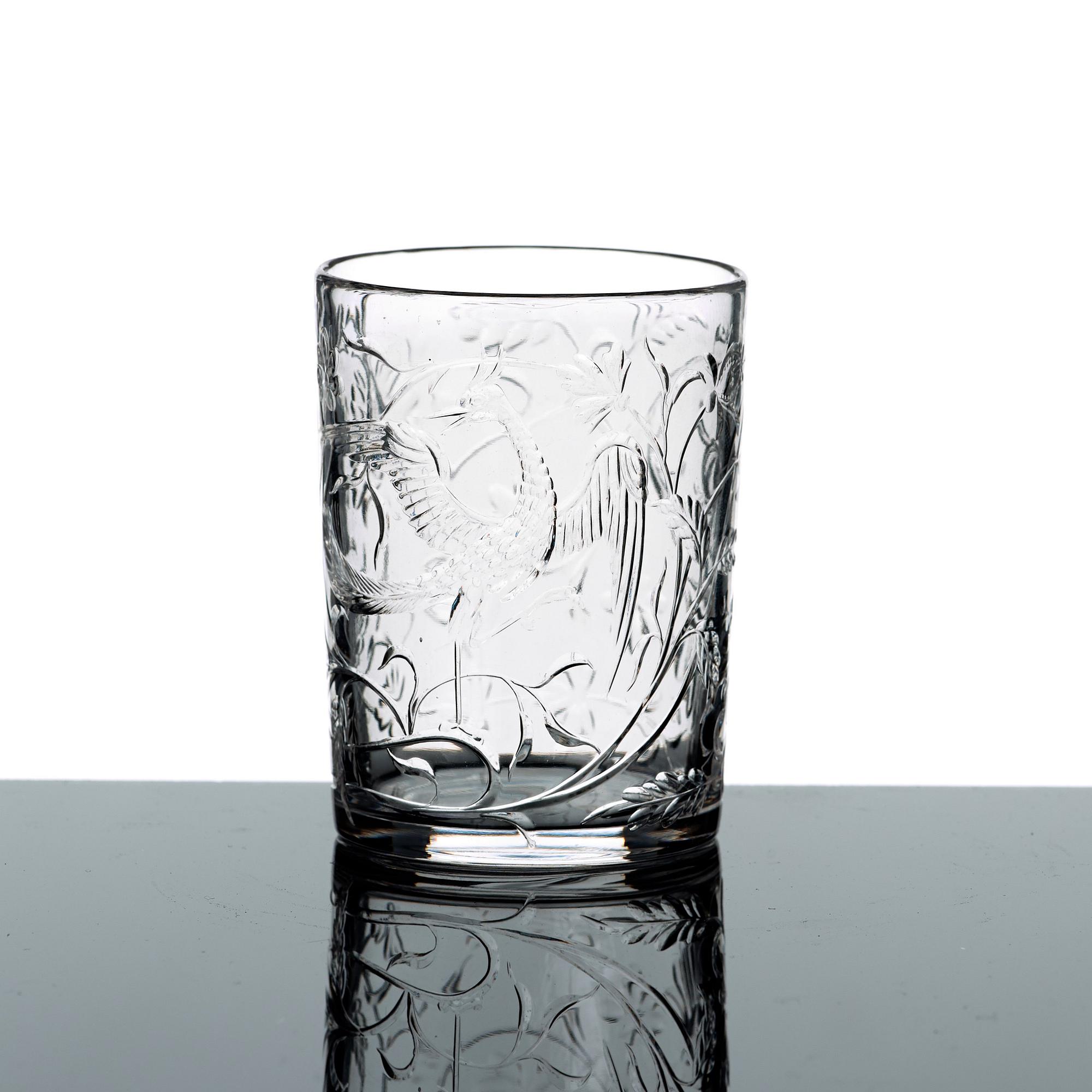 GLASSERVIS, 86 delar. Troligen Baccarat, omkring 1900.
