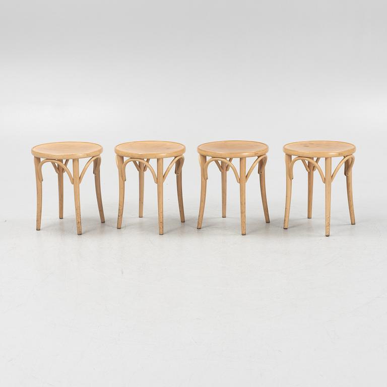 Stools, 4 pcs, "Stool No 60", TON.