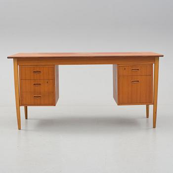 SKRIVBORD, teak, 1900-talets mitt.