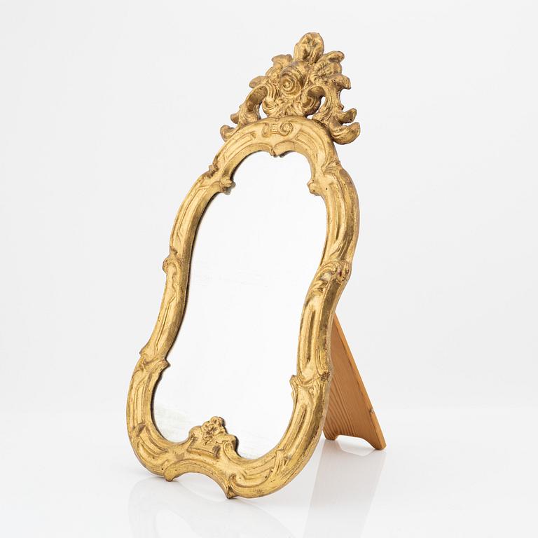 A Rococo revival table mirror, second half of the 19th Century.