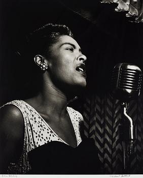 William Gottlieb, "Billie Holiday", 1940's.